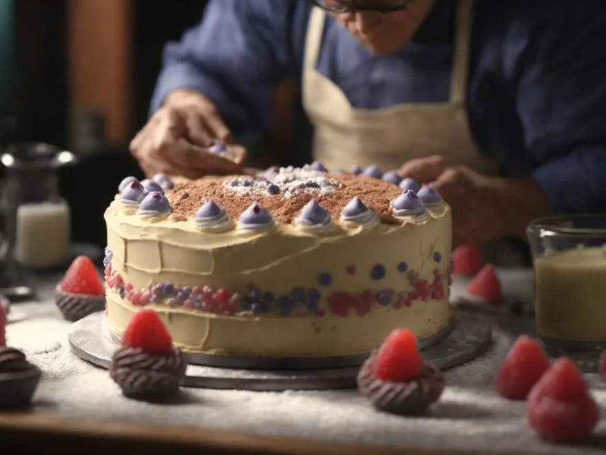 Como fazer bolos confeitados